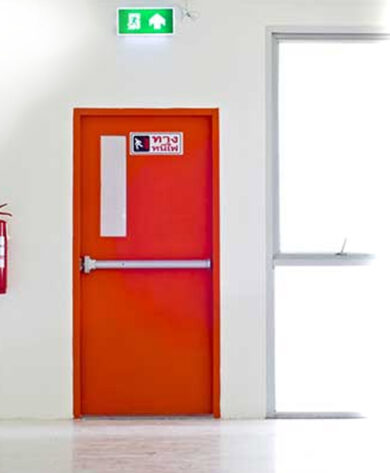 Fire rated doors